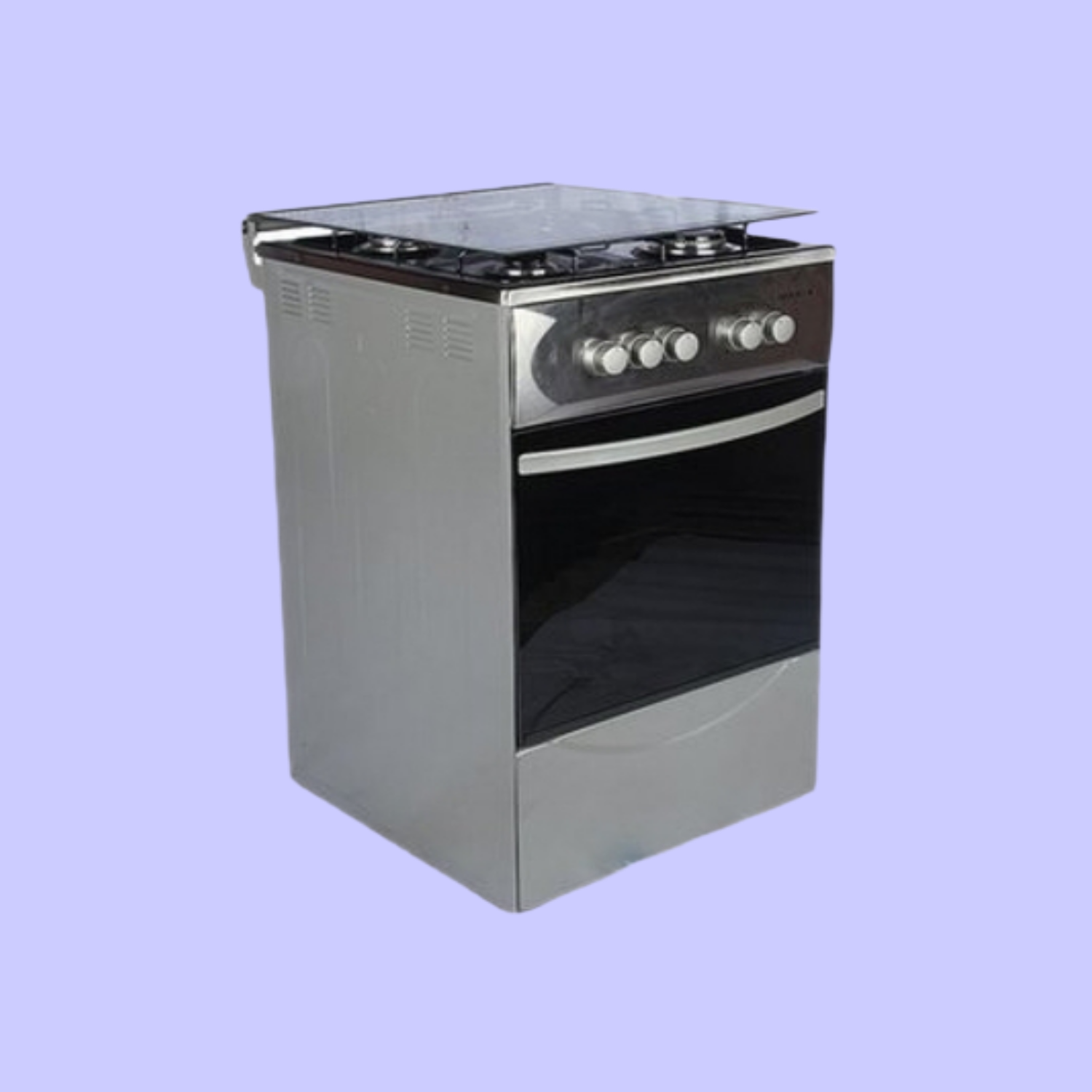 MAXI 50cm*50cm, 4 Gas Burner Standing Gas Cooker MAXI 50504B IGLINOX Seamoob Nigeria Ltd